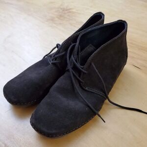 The Flexx Womens Shoe Size 9 Moccasins Lace Up Square Toe Leather Brown